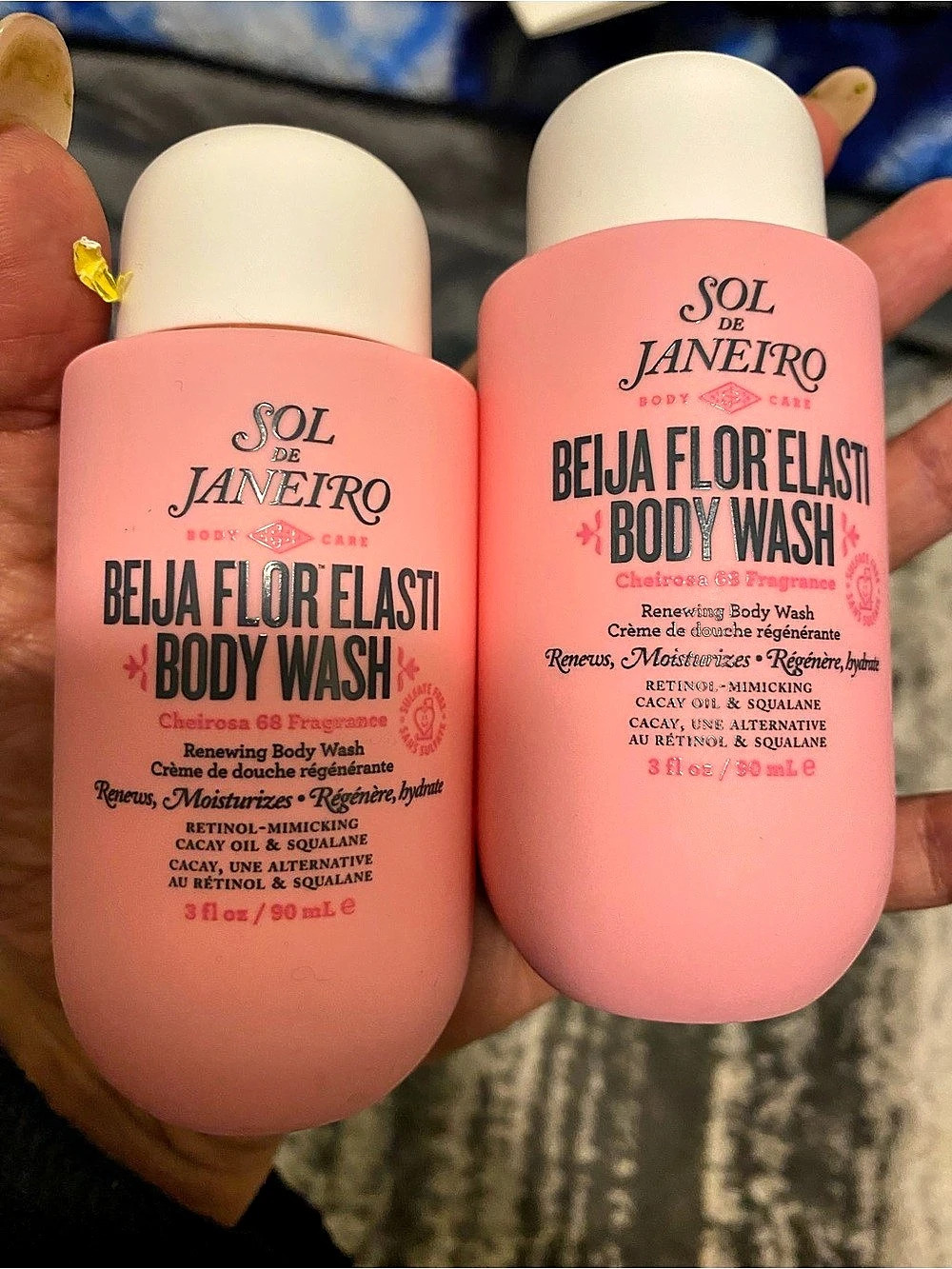 2x Sol de Janeiro Beija Flor Elasti-Cream Body Wash Body Wash 90ml each